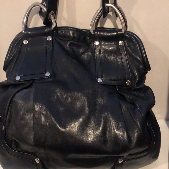 KOOBA SMOOTH LEATHER HOBO BAG - Picture 8 of 8